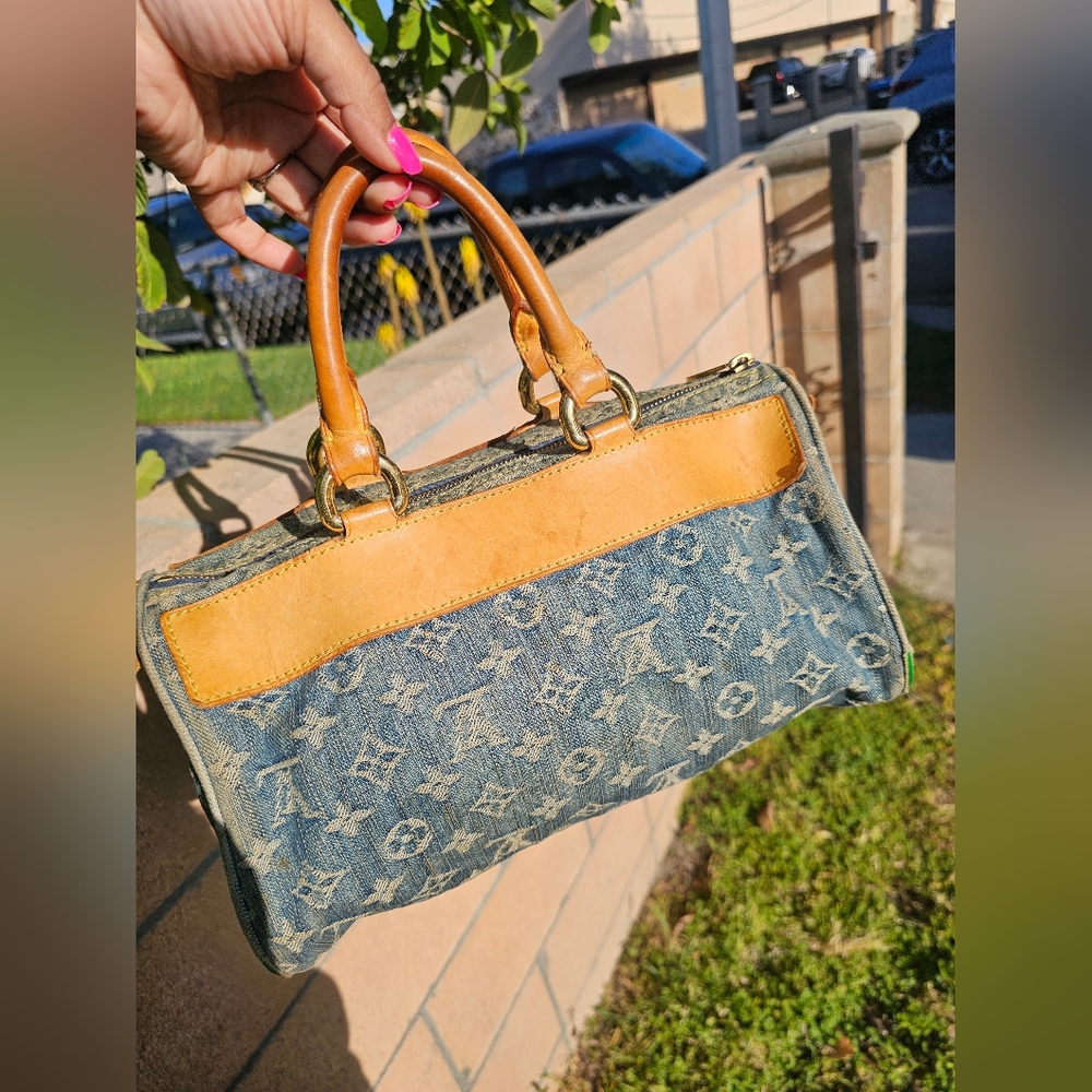 Louis vuitton denim Neo Speedy - Picture 6 of 14